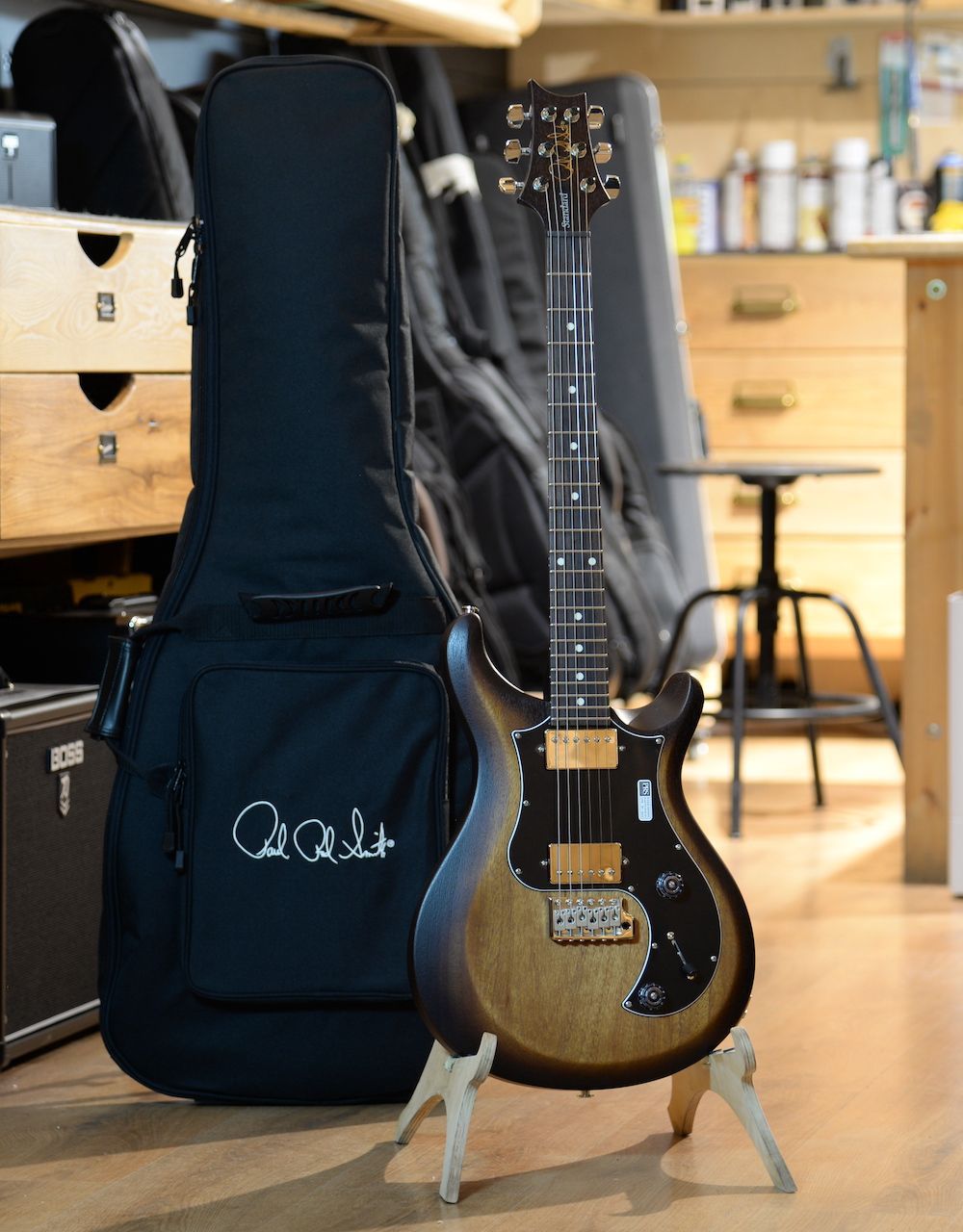 Электрогитара PRS S2 STANDARD 22 SATIN MCCARTY TOBACCO SUNBURST - купить в "Гитарном Клубе"