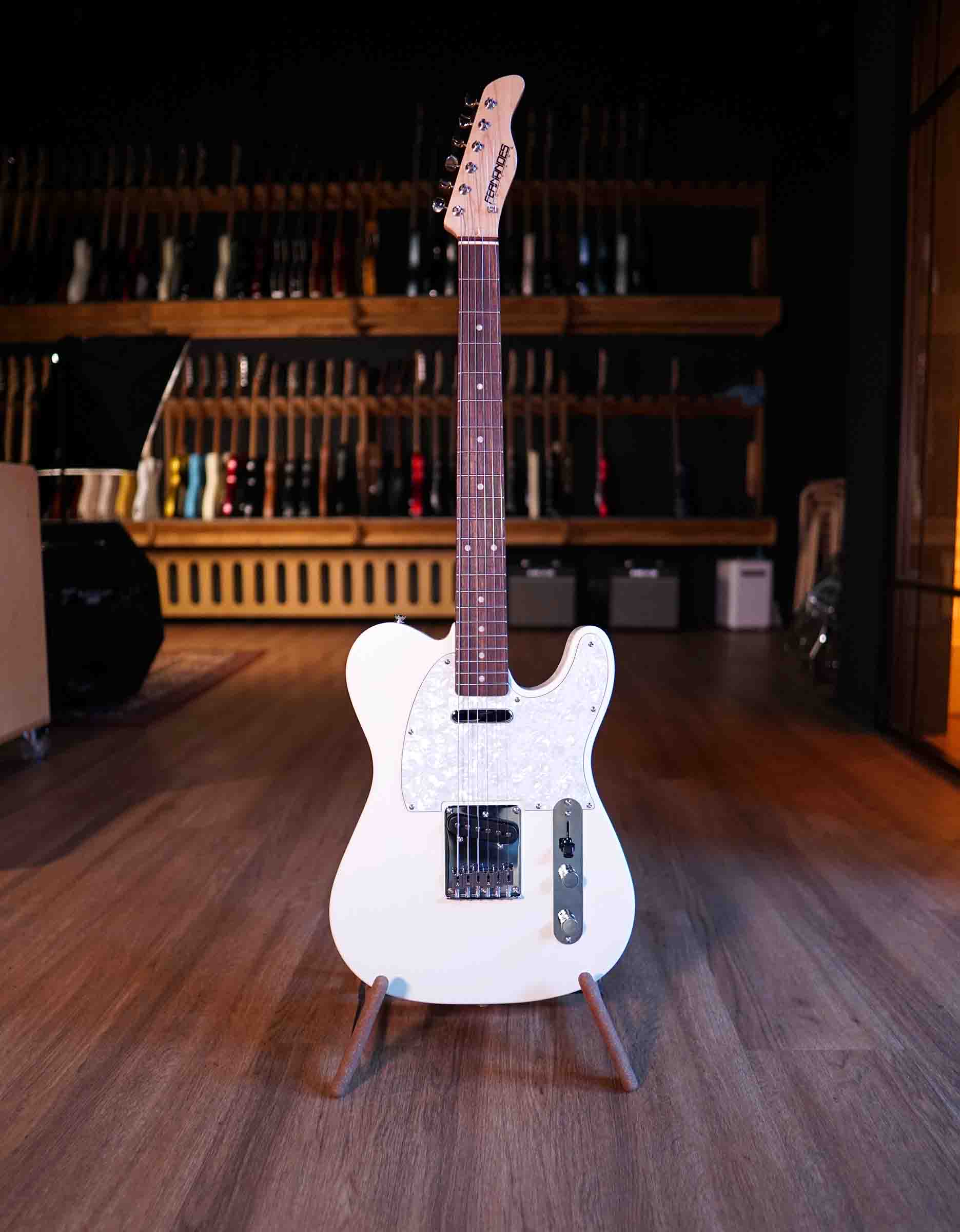 Электрогитара Fernandes TE-1Z Cream White - купить в "Гитарном Клубе"