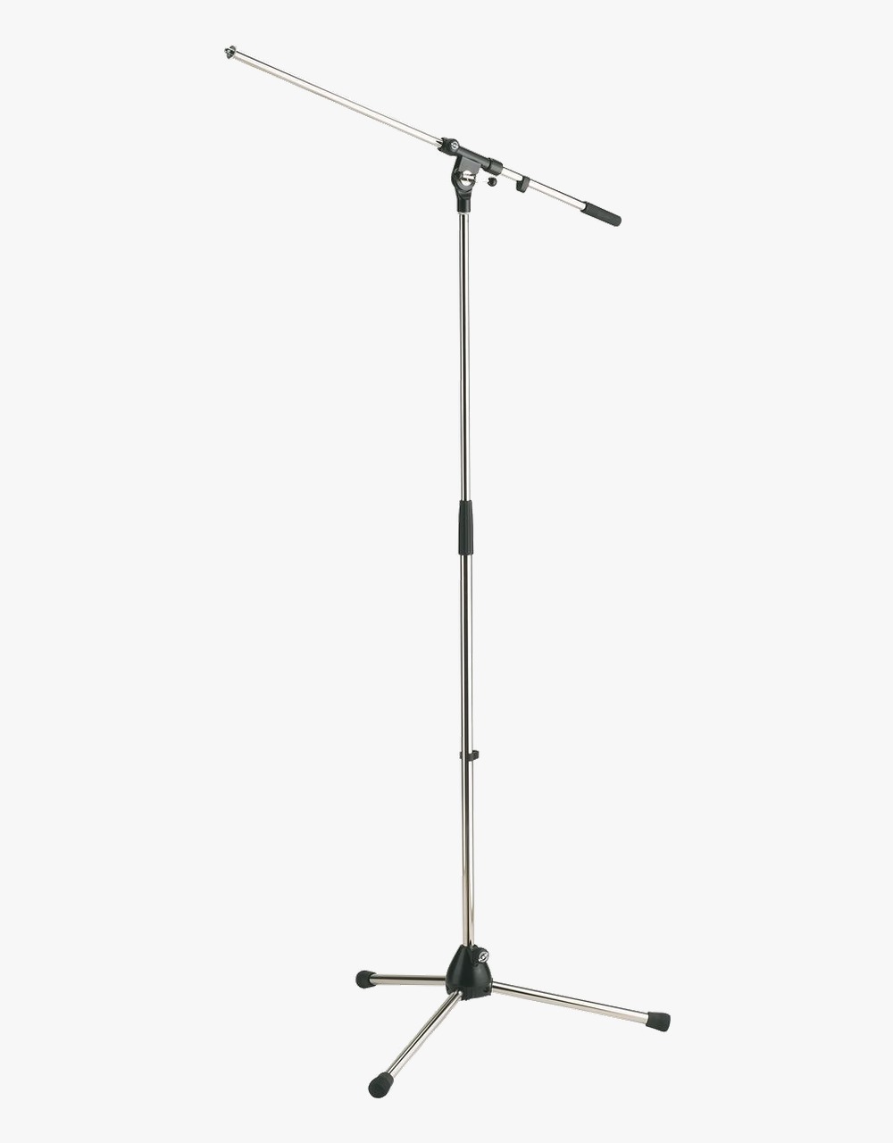 Микрофонная стойка K&M 21020-300-02 "журавль", усиленная, хромированная, 900-1605 мм - купить в "Гитарном Клубе"