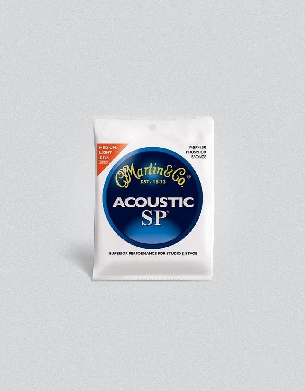 Струны для акустической гитары Martin 41MSP4150, 12,5-55 - купить в "Гитарном Клубе"
