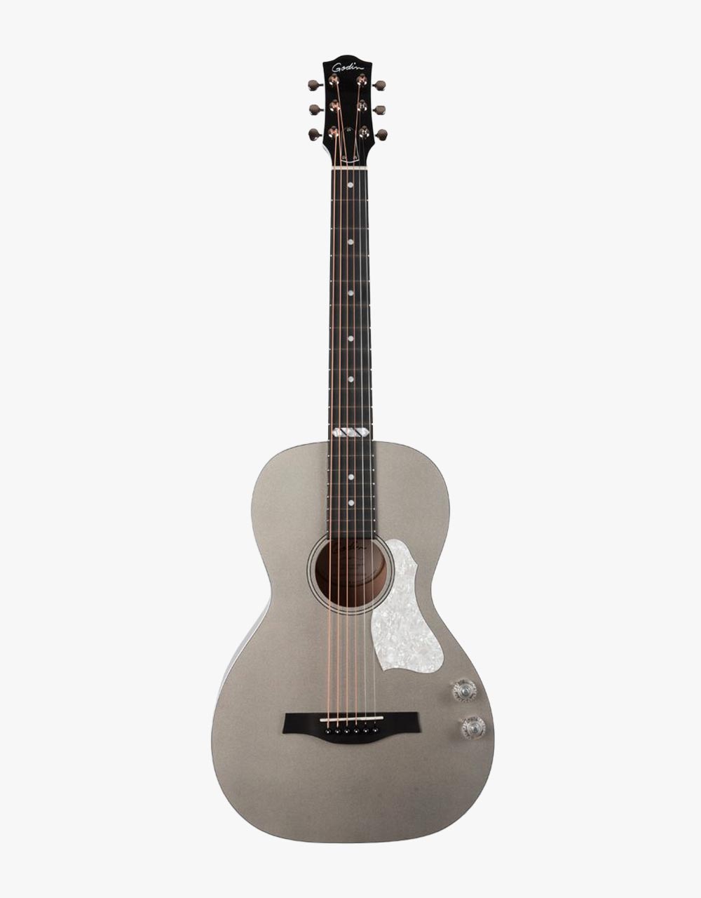 Электроакустическая гитара Godin Rialto JR Satina Gray HG Q-Discrete - купить в "Гитарном Клубе"