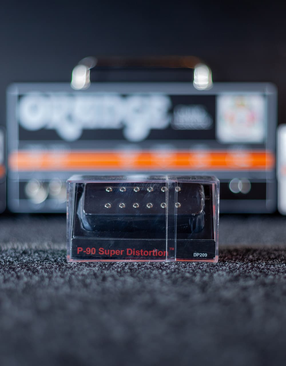 Гитарный звукосниматель DiMarzio DP209BK Super Distortion P-90 - купить в "Гитарном Клубе"