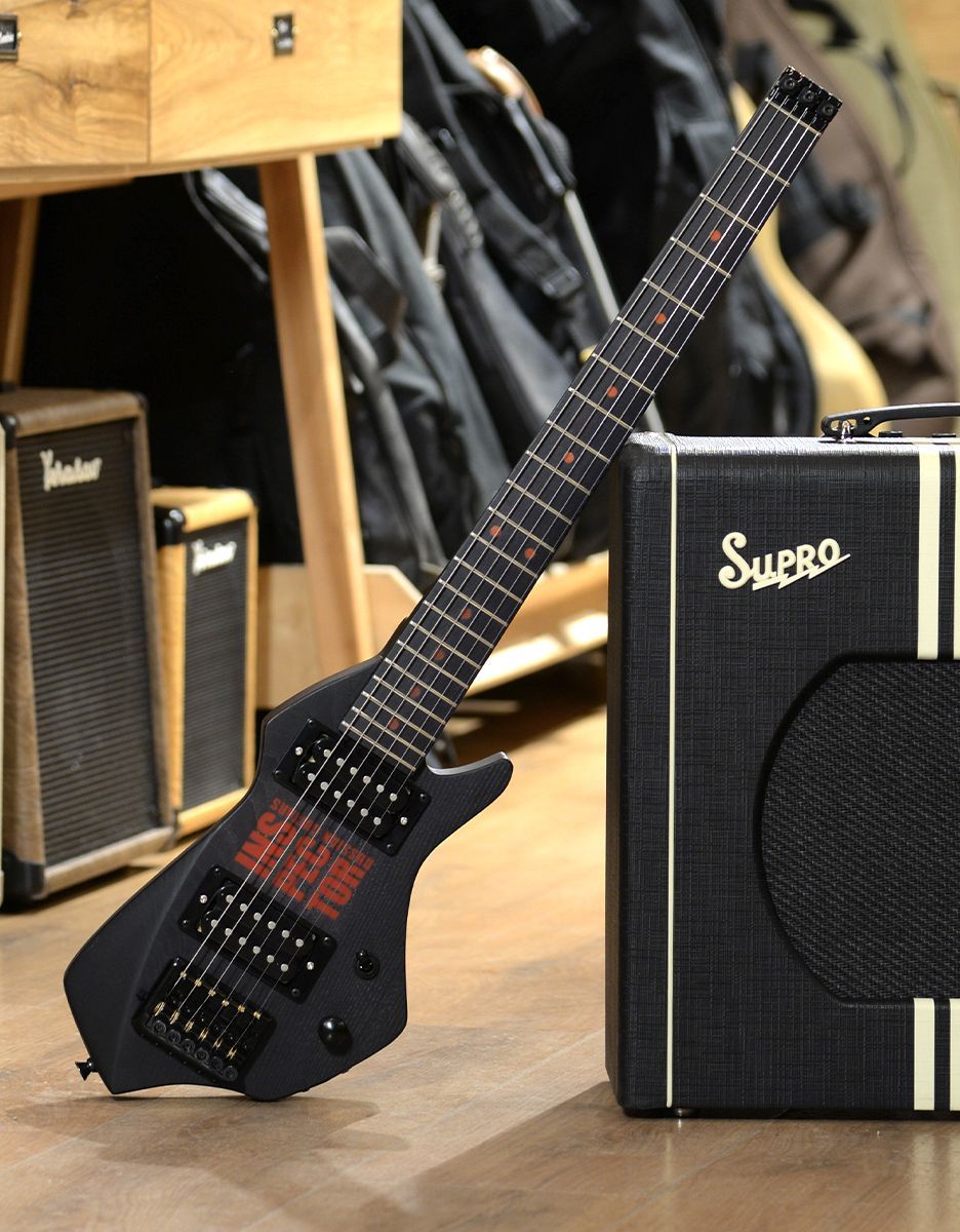 Тревел-электрогитара Inspector Mirage LE Vodoo Ash - купить в "Гитарном Клубе"