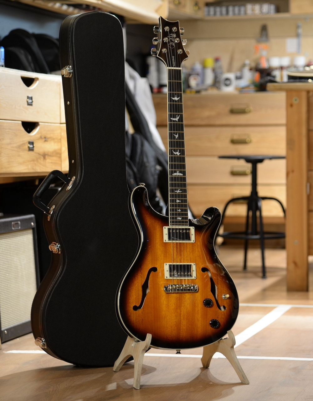 Электрогитара PRS SE HOLLOWBODY STD MCCARTY TOBACCO - купить в "Гитарном Клубе"