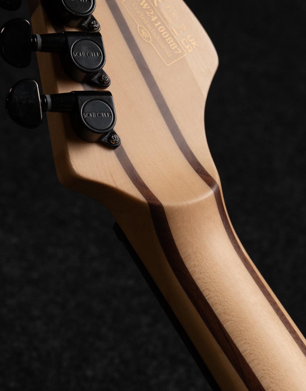 Электрогитара Schecter Reaper-6 Satin Charcoal Burst - купить в "Гитарном Клубе"