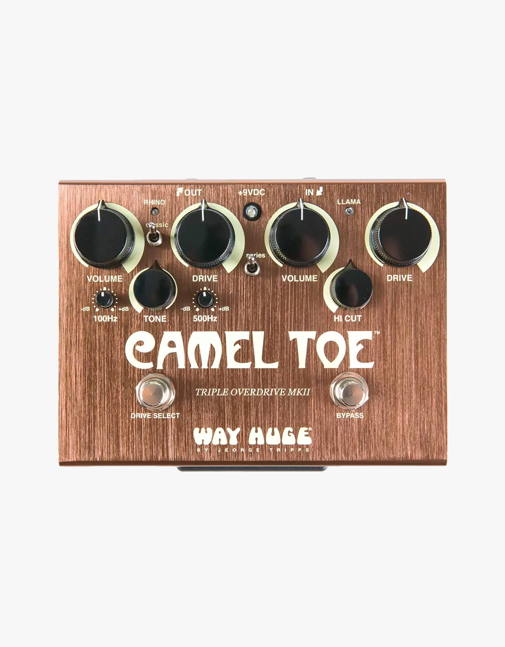 Гитарная педаль Dunlop WHE209 Camel Toe Triple Overdrive MkII - купить в "Гитарном Клубе"