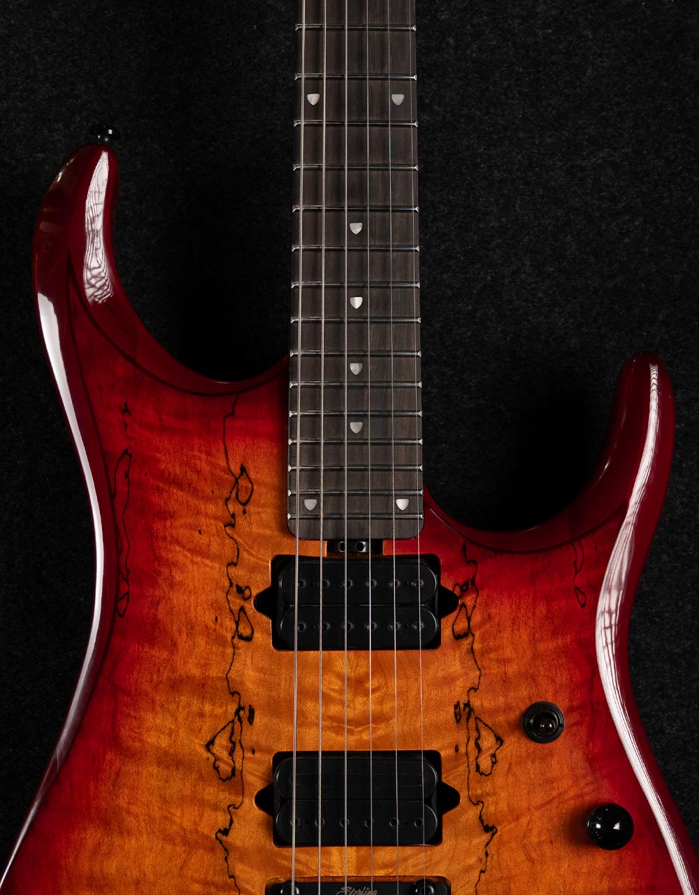 Электрогитара Sterling JP15 Signature in Blood Orange Burst - купить в "Гитарном Клубе"