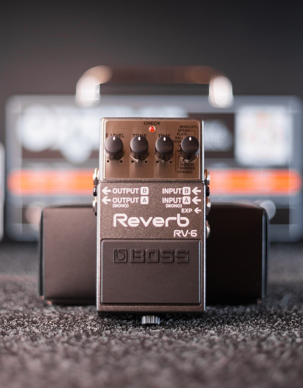 Гитарная педаль Boss RV-6, Reverb - купить в "Гитарном Клубе"
