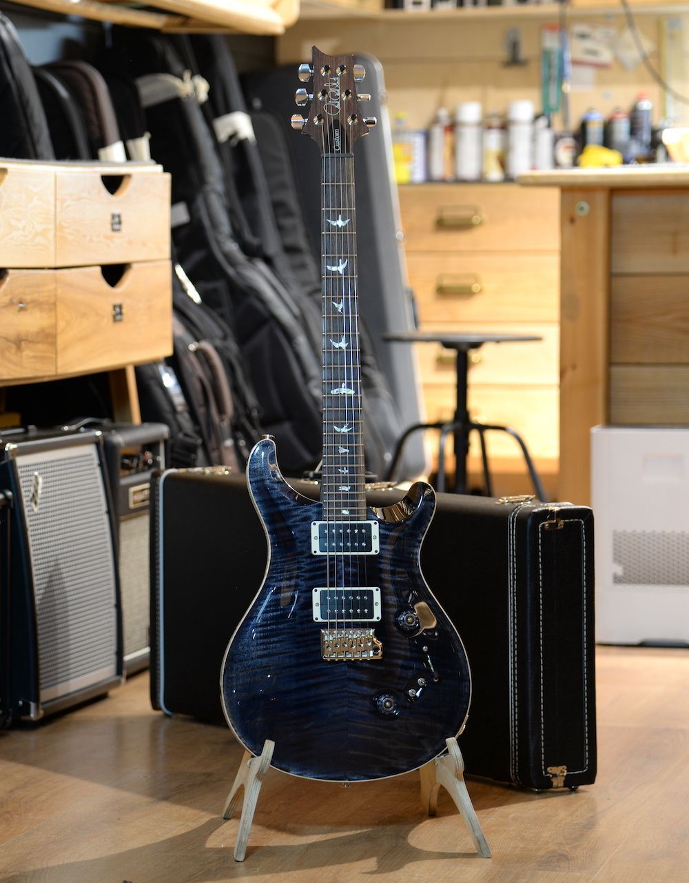 Электрогитара PRS CUSTOM 24 REG GEN III 85/15 GREY BLACK - купить в "Гитарном Клубе"