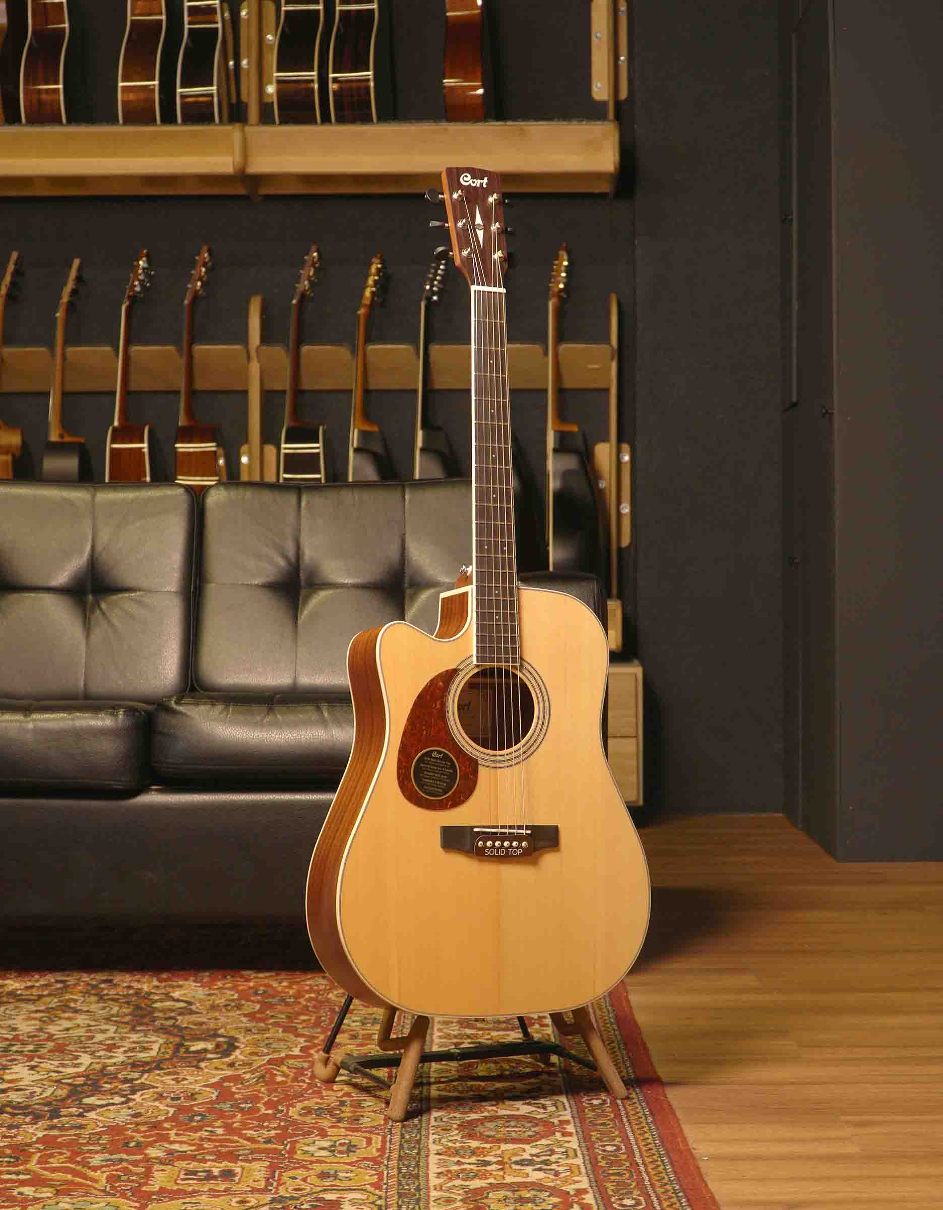 Электроакустическая гитара Cort MR710F-LH-NS MR - купить в "Гитарном Клубе"