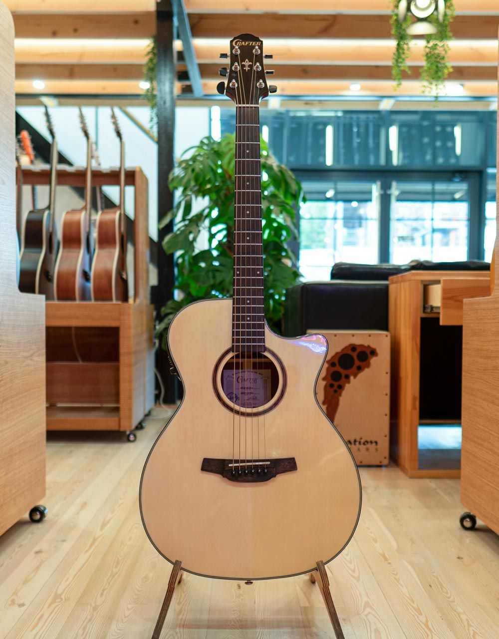 Электроакустическая гитара Crafter HT-250 CE/N - купить в "Гитарном Клубе"