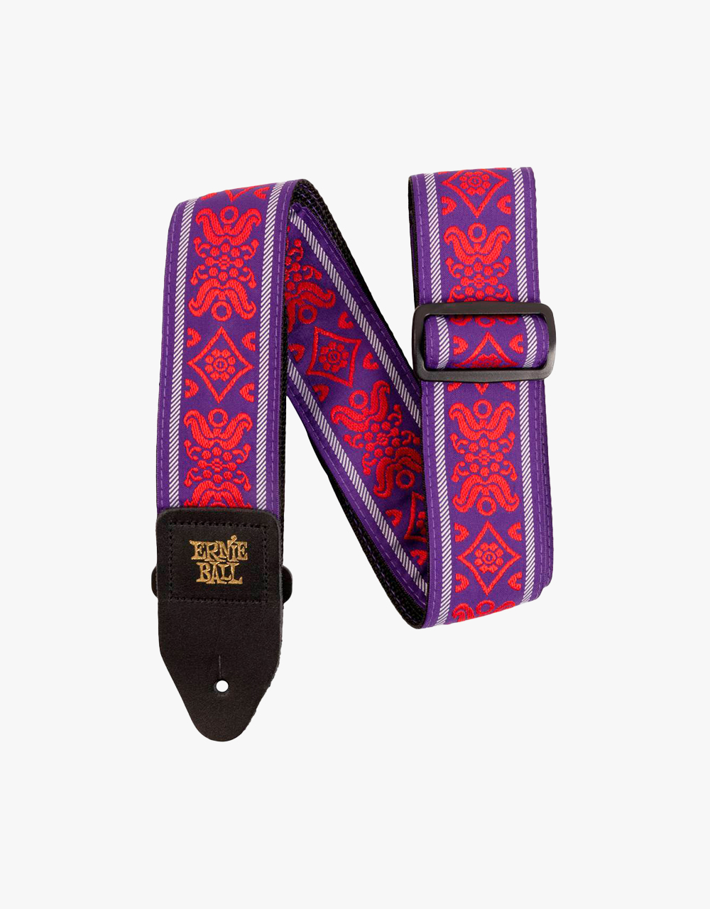 Гитарный ремень Ernie Ball 5330 Jacquard Royal Flush Red - купить в "Гитарном Клубе"