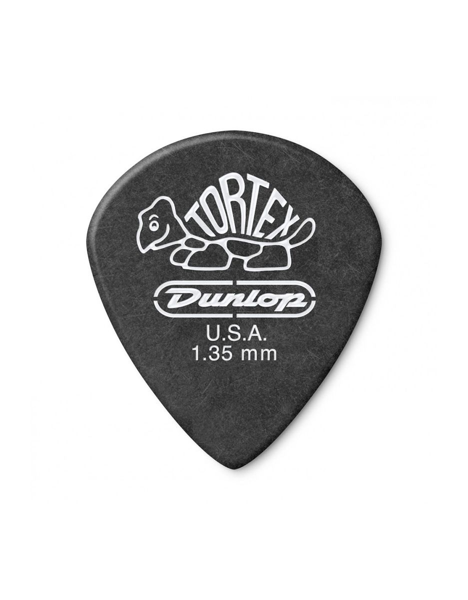 Медиатор Dunlop 482P1.35 Tortex Black Jazz III - купить в "Гитарном Клубе"