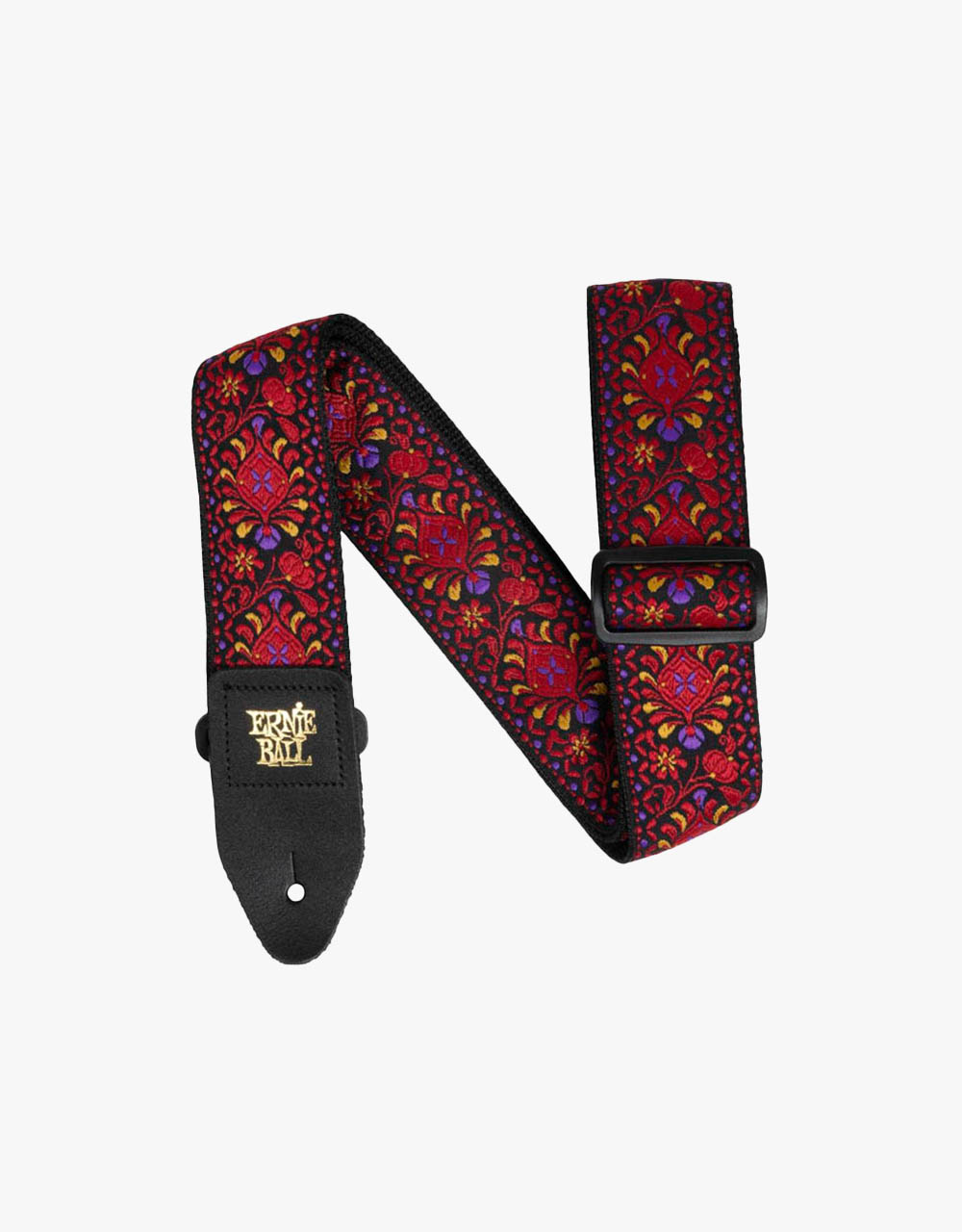 Гитарный ремень Ernie Ball 5369 Jacquard Crimson Royal Bloom - купить в "Гитарном Клубе"