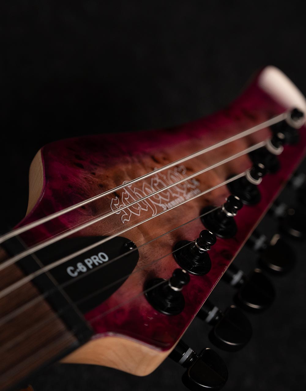Электрогитара Schecter C-6 Pro Aurora Burst - купить в "Гитарном Клубе"