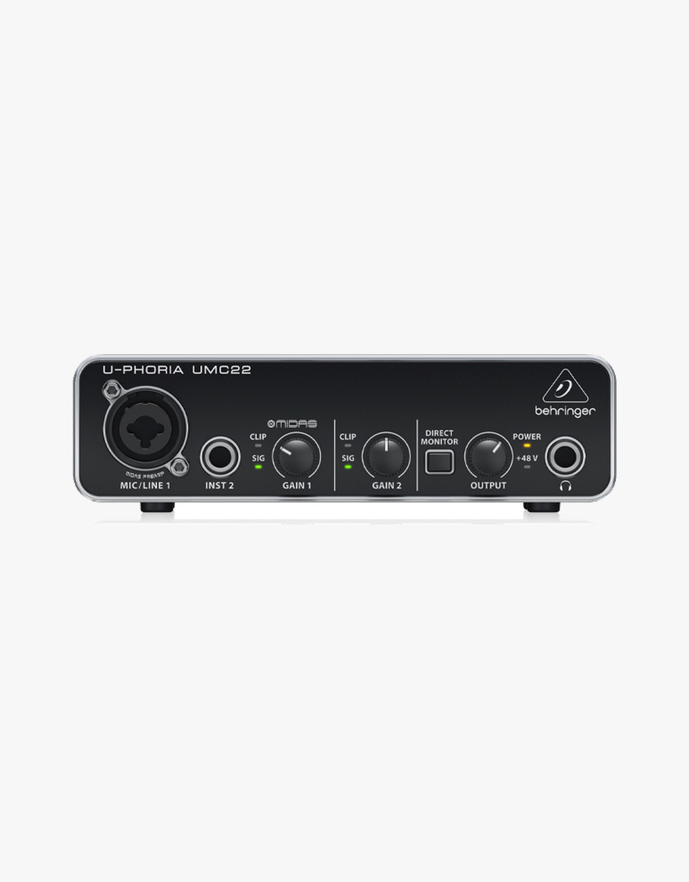Аудиоинтерфейс BEHRINGER UMC22 - купить в "Гитарном Клубе"