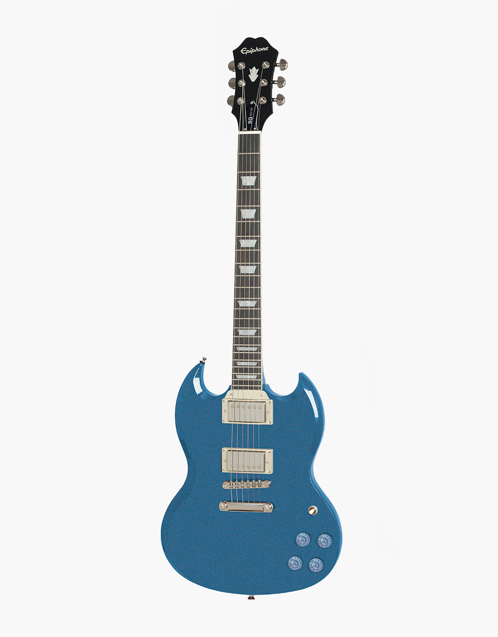 Электрогитара Epiphone SG Muse Radio Blue Metallic - купить в "Гитарном Клубе"