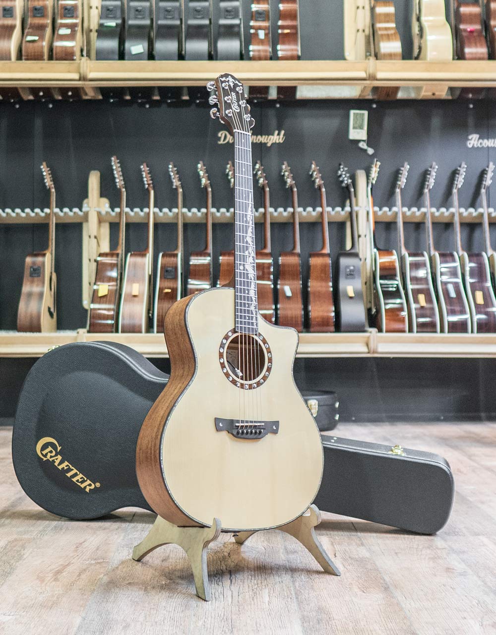 Электроакустическая гитара Crafter ML G-MAHOce - купить в "Гитарном Клубе"
