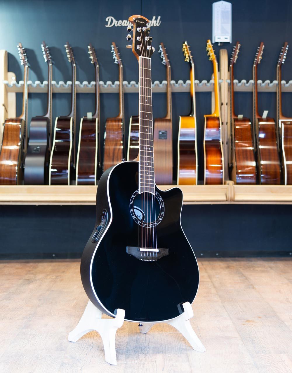 Электроакустическая гитара Ovation 2771AX-5 Standard Balladeer Deep Contour Cutaway Black - купить в "Гитарном Клубе"
