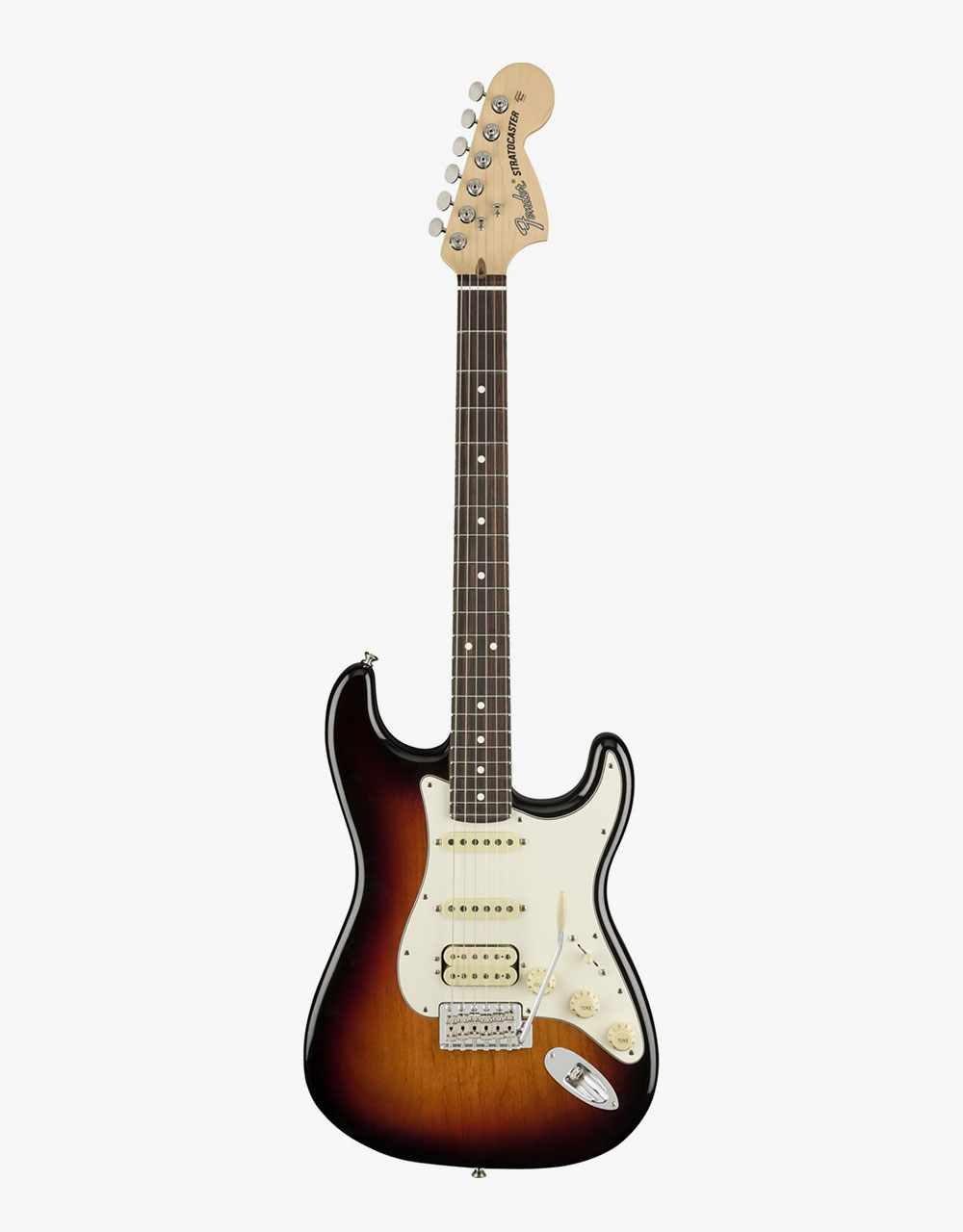 Электрогитара Fender American Performer Stratocaster 3-Color Sunburst HSS RW - купить в "Гитарном Клубе"