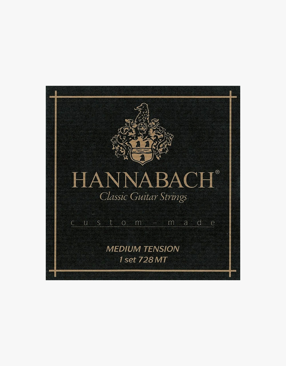 Струны для классической гитары Hannabach 728MT Custom Made Black - купить в "Гитарном Клубе"