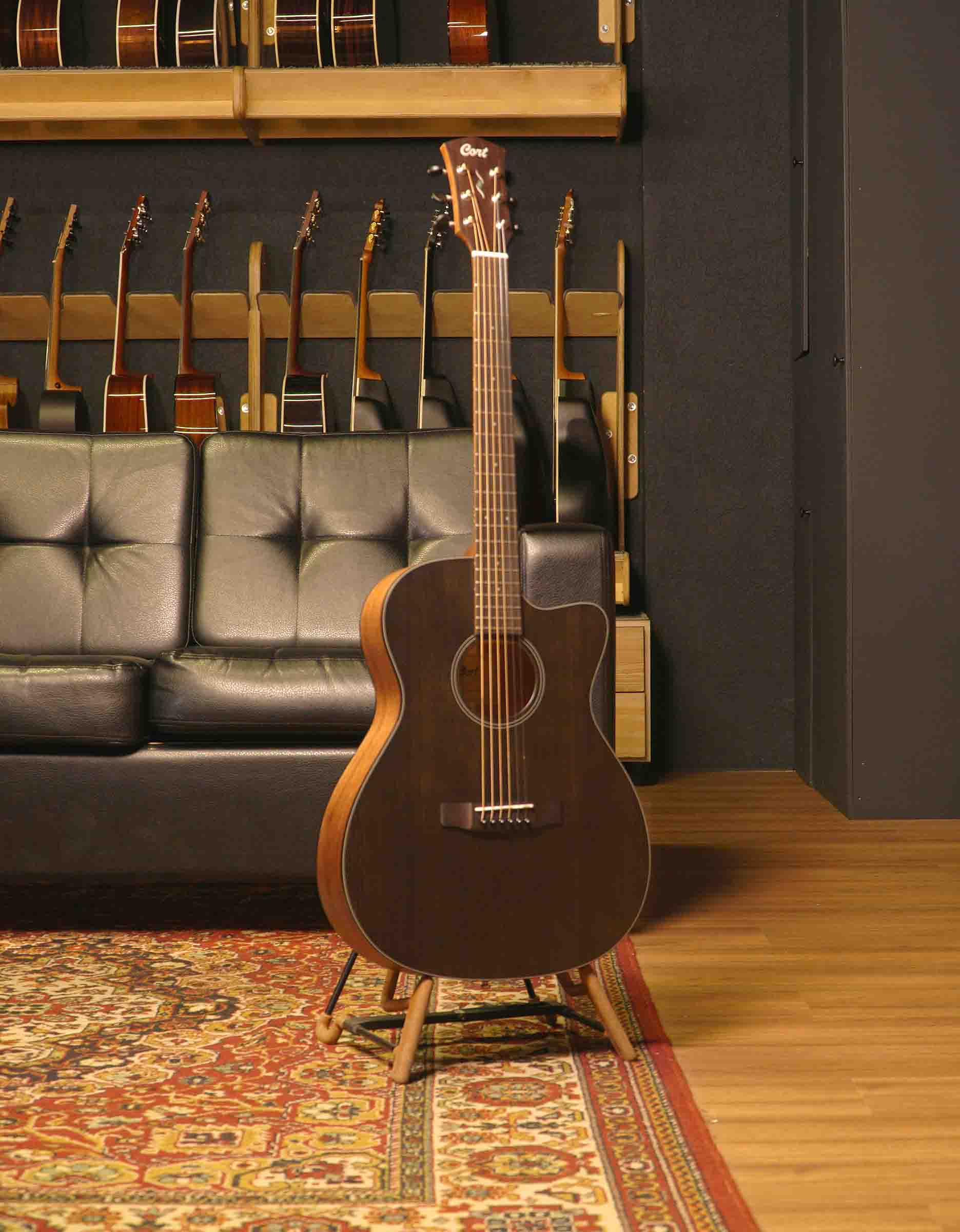 Электроакустическая гитара Cort Core-OC-Sp-WCASE-OPTB - купить в "Гитарном Клубе"