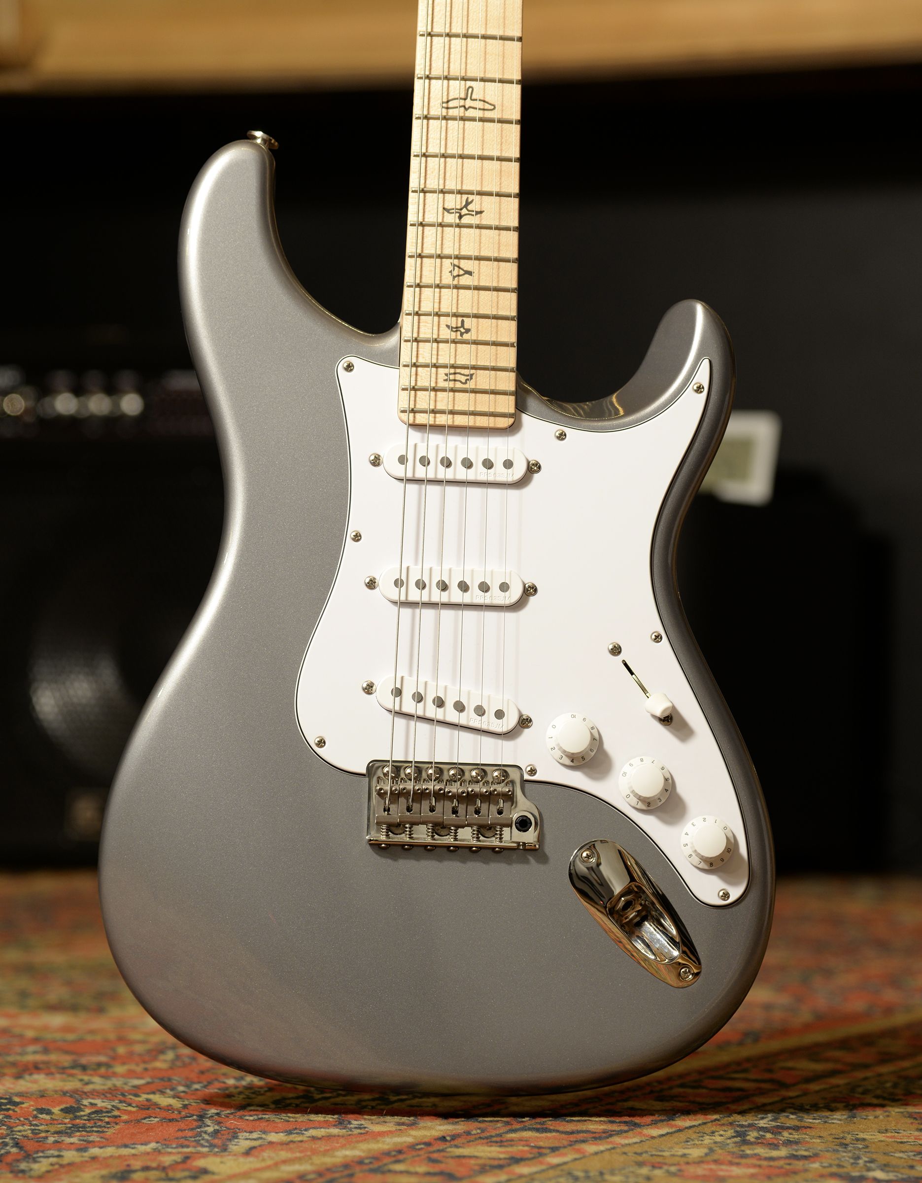 Электрогитара PRS JM SILVER SKY TUNGSTEN MAPLE - купить в "Гитарном Клубе"