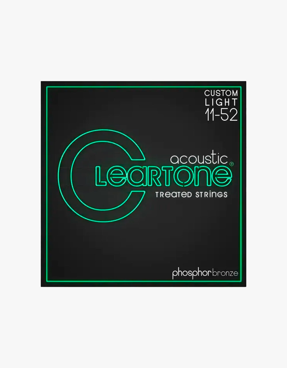 Cтруны для акустической гитары Cleartone 7411 Phosphor Bronze, 11-52 - купить в "Гитарном Клубе"