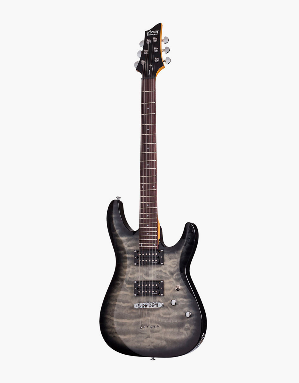 Электрогитара Schecter C-6 Plus Charcoal Burst - купить в "Гитарном Клубе"