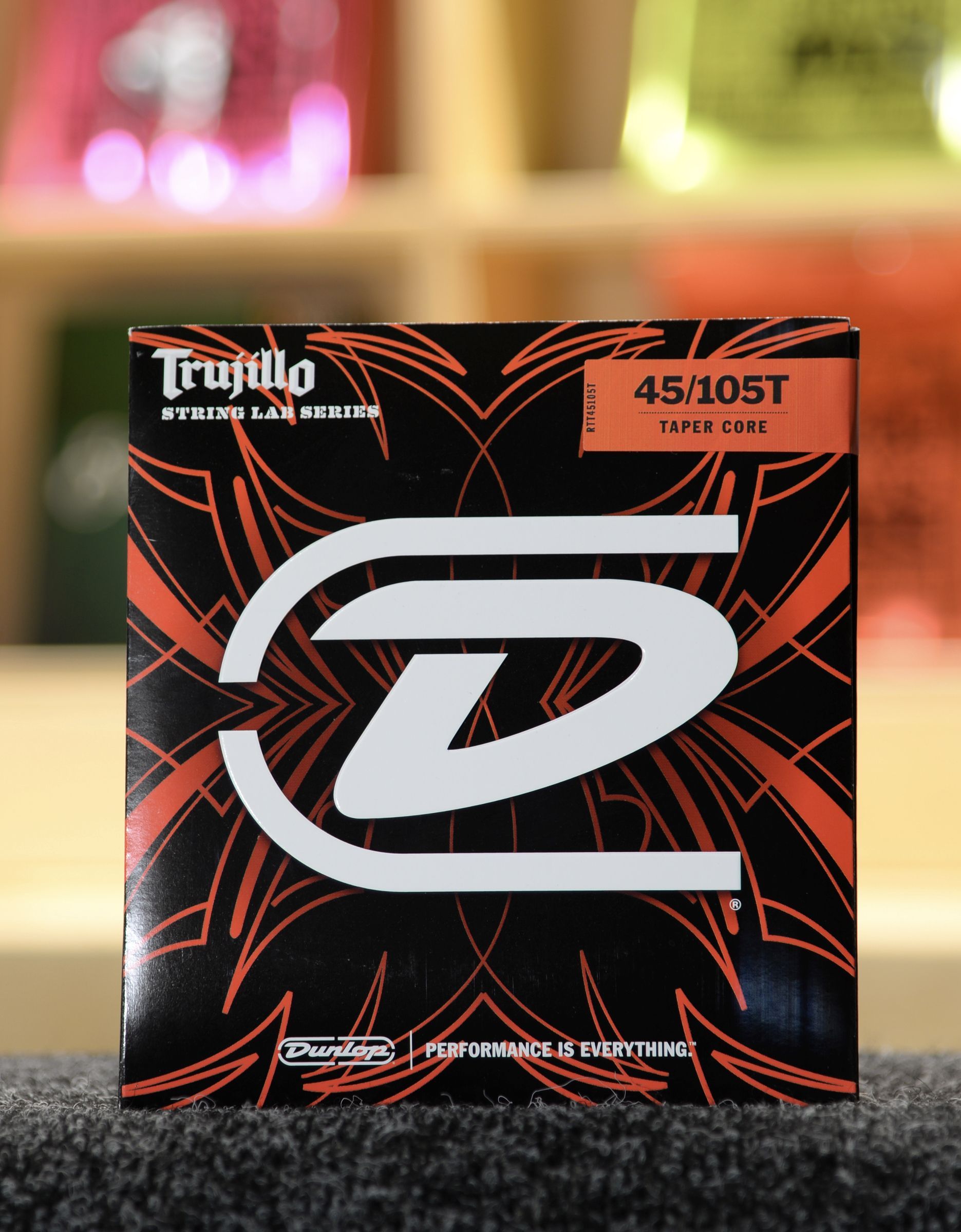 Струны для бас-гитары Dunlop RTT Robert Trujillo Icon Taped Core, 45-105 - купить в "Гитарном Клубе"