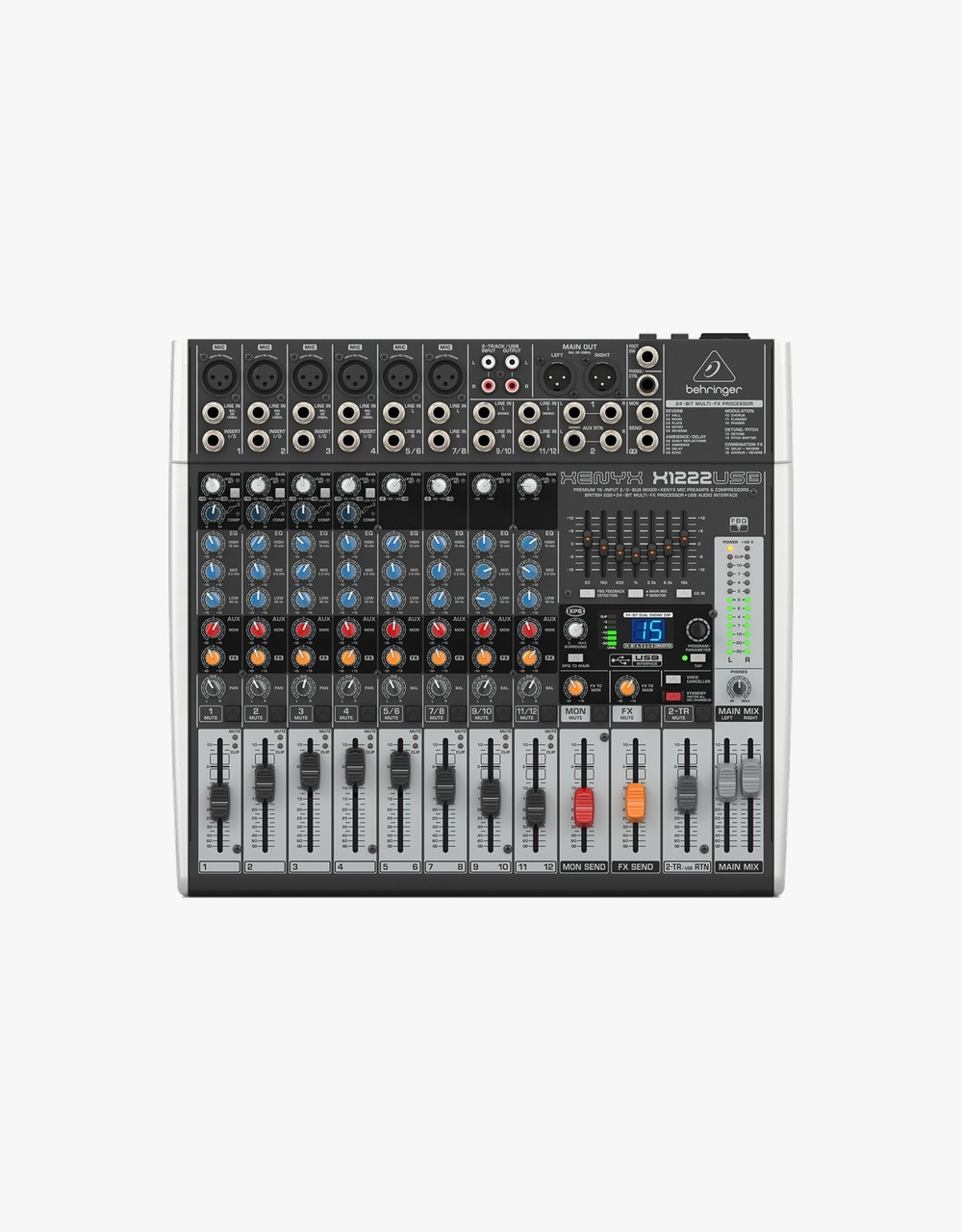 Микшер BEHRINGER X1222USB - купить в "Гитарном Клубе"