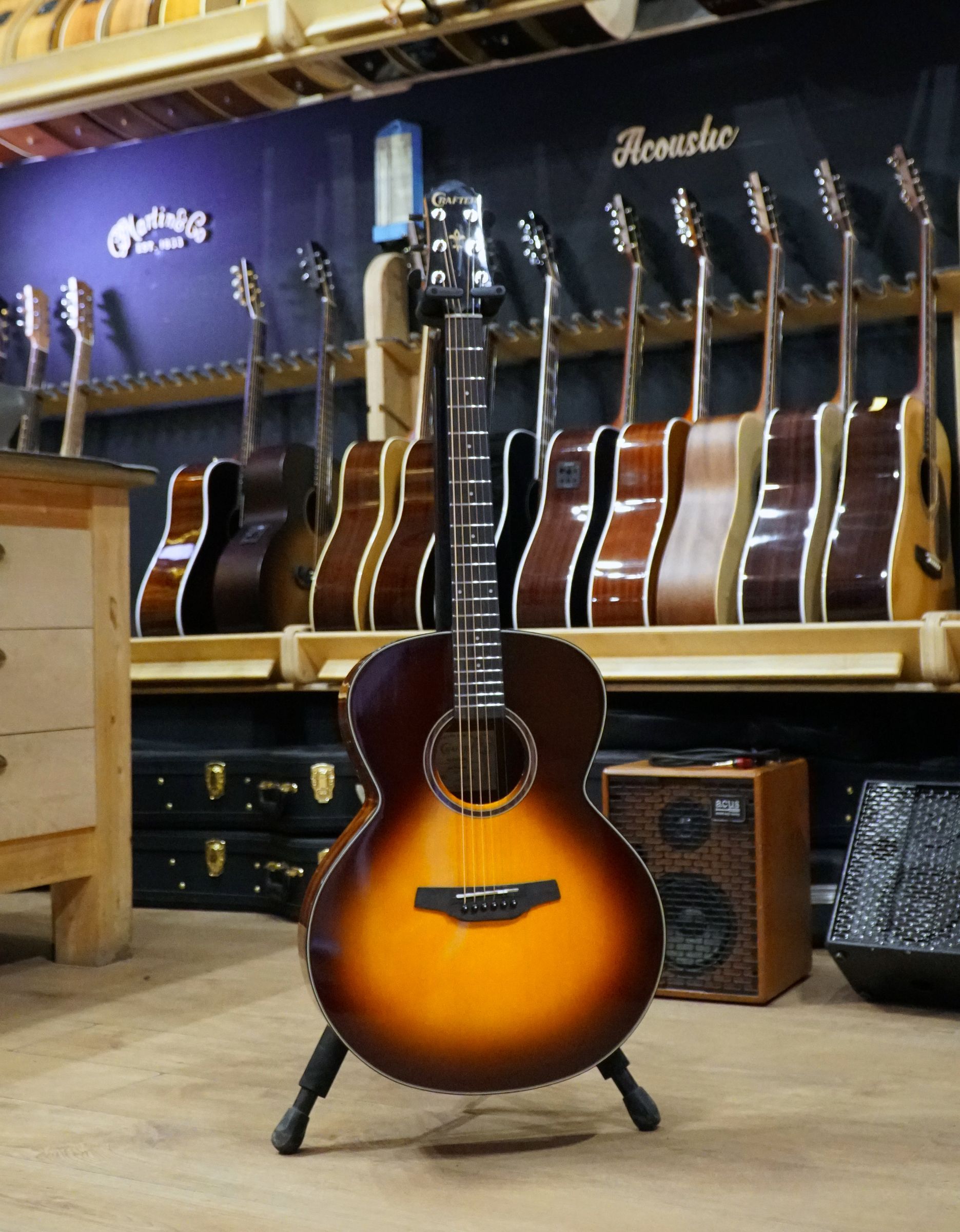 Акустическая гитара Crafter HJ-250/BRS - купить в "Гитарном Клубе"