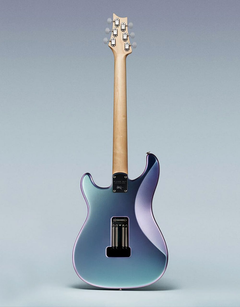 Электрогитара PRS JM SILVER SKY LTD LUNAR ICE MAPLE - купить в "Гитарном Клубе"