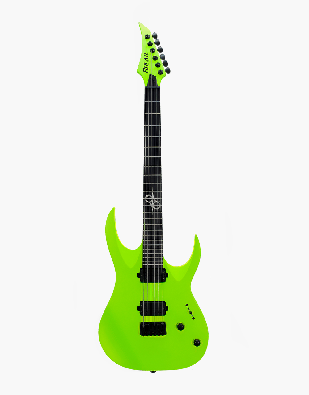 Электрогитара Solar Guitars A2.6LN Lemon Neon - купить в "Гитарном Клубе"
