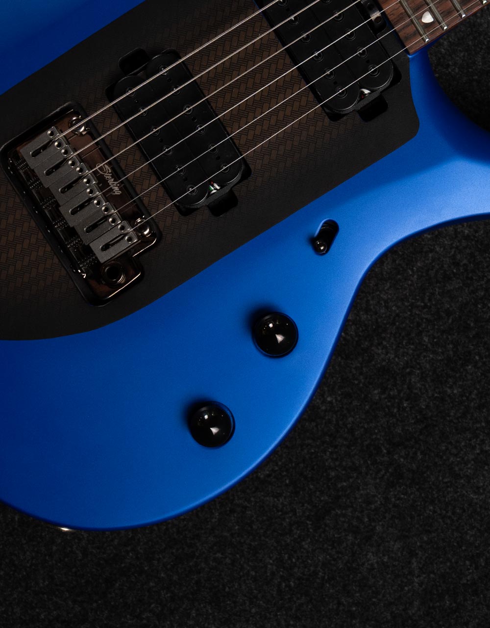 Электрогитара Sterling Majesty in Siberian Sapphire, John Petrucci Signature - купить в "Гитарном Клубе"