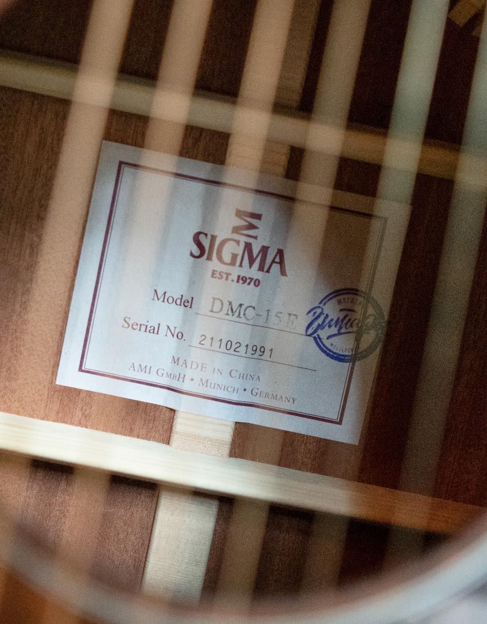 Электроакустическая гитара Sigma DMC-15E - купить в "Гитарном Клубе"
