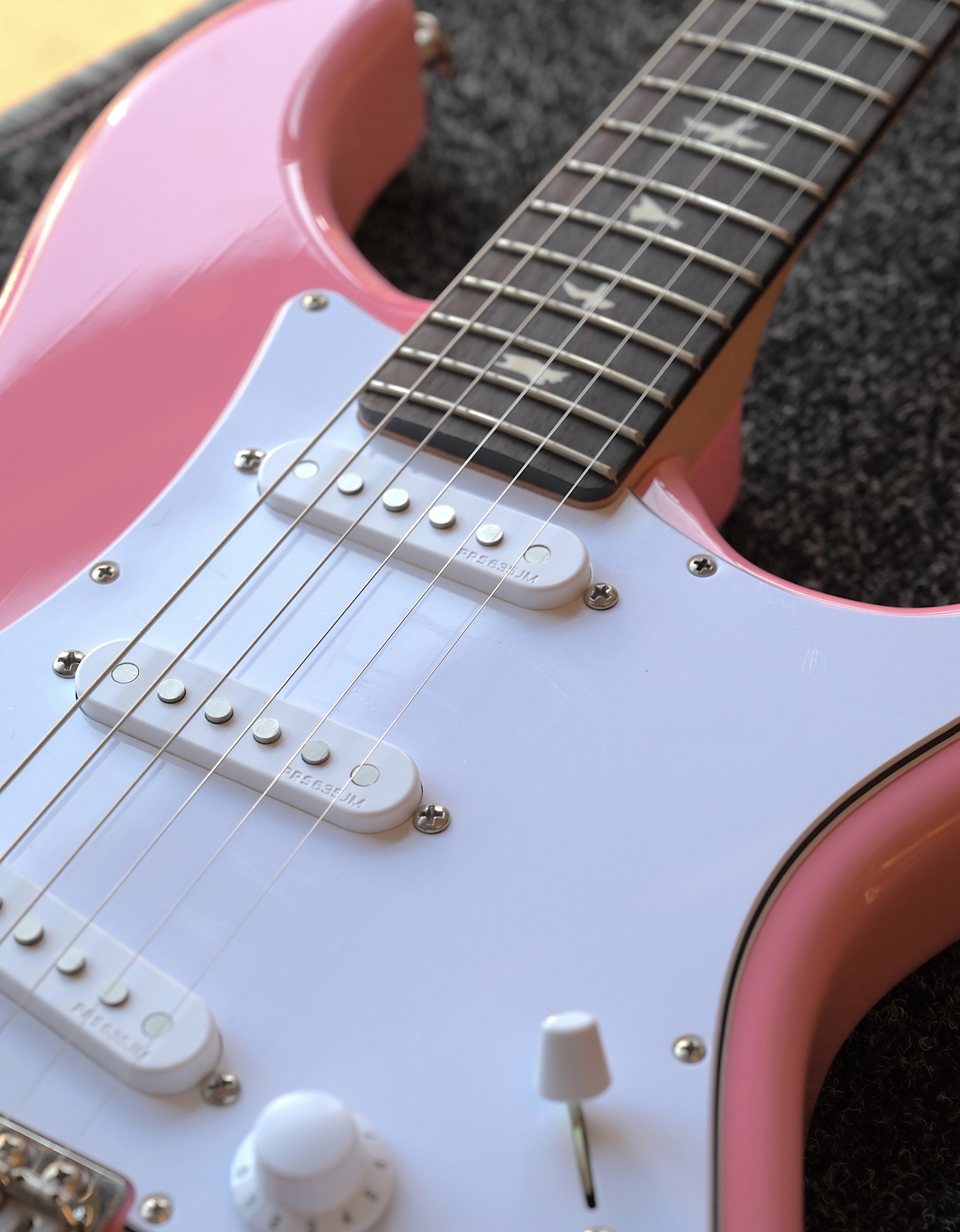 Электрогитара PRS JM SILVER SKY ROXY PINK - купить в "Гитарном Клубе"