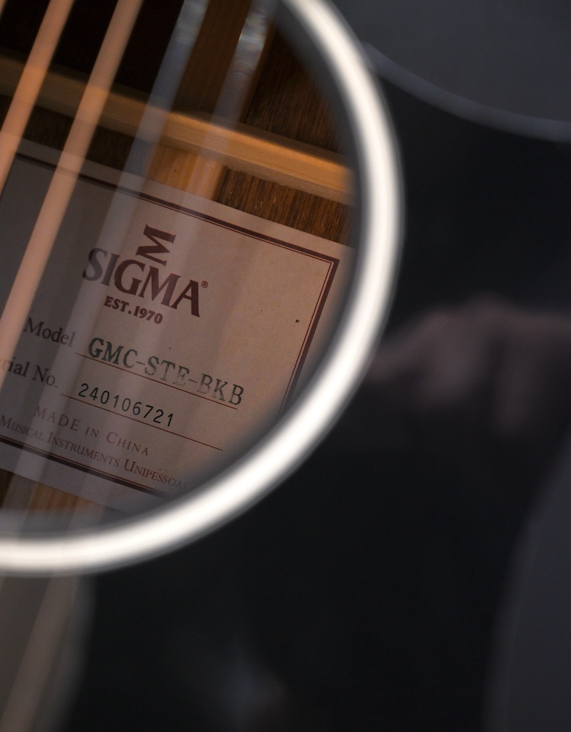 Электроакустическая гитара Sigma GMC-STE-BKB - купить в "Гитарном Клубе"