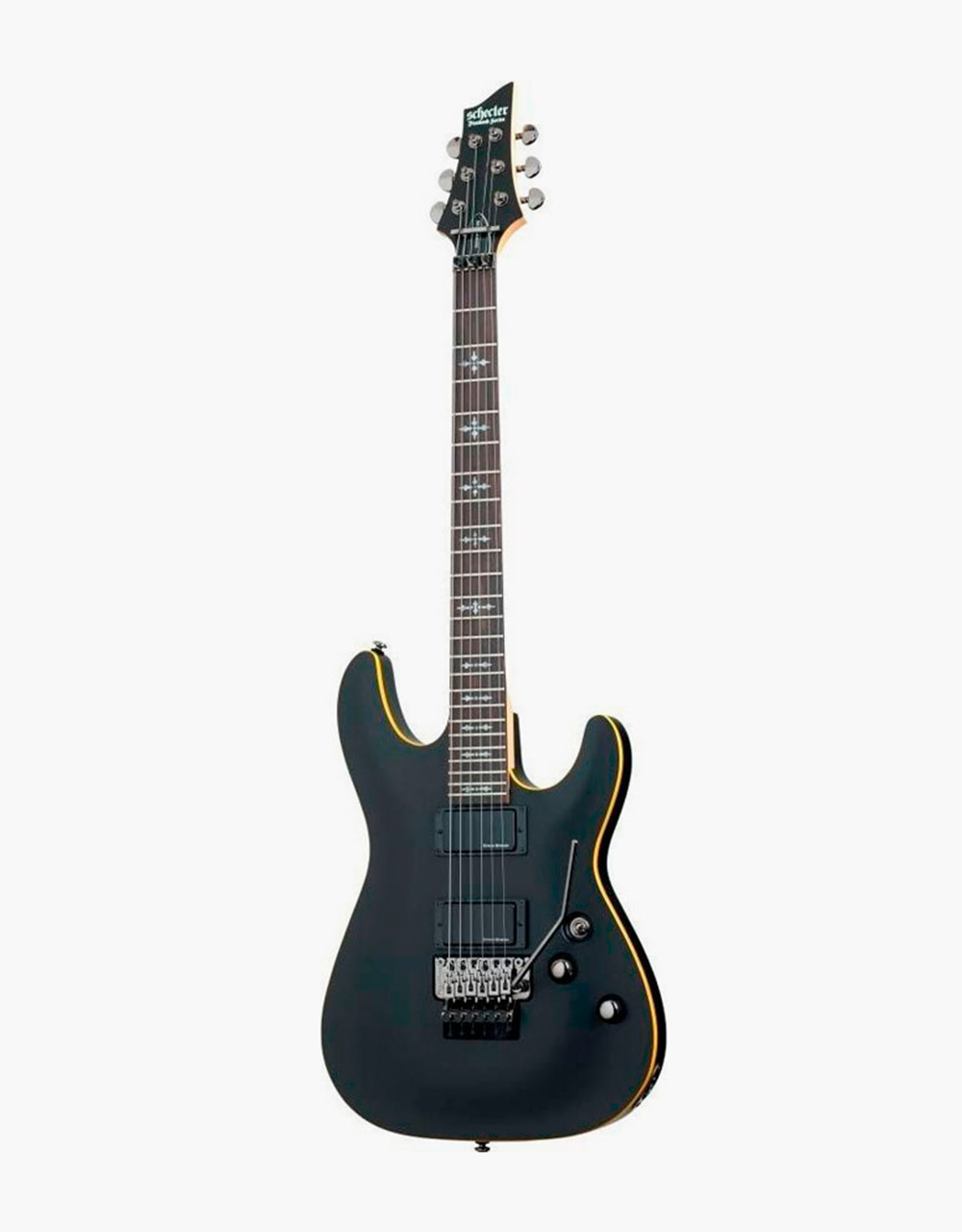 Электрогитара Schecter Demon-6 Aged Black Satin - купить в "Гитарном Клубе"