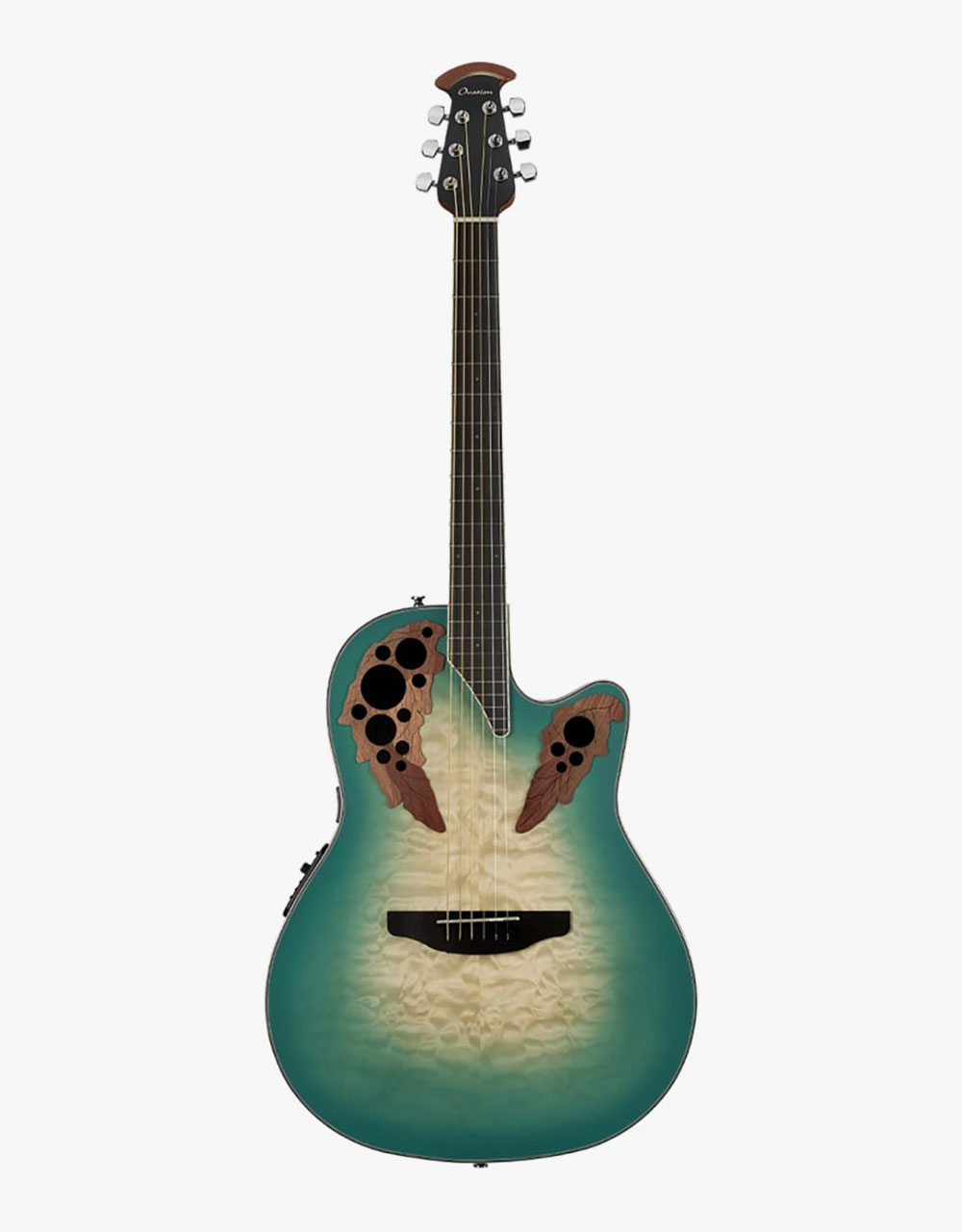 Электроакустическая гитара Ovation CE44X-9B Celebrity Elite Plus Mid Cutaway Mintburst - купить в "Гитарном Клубе"