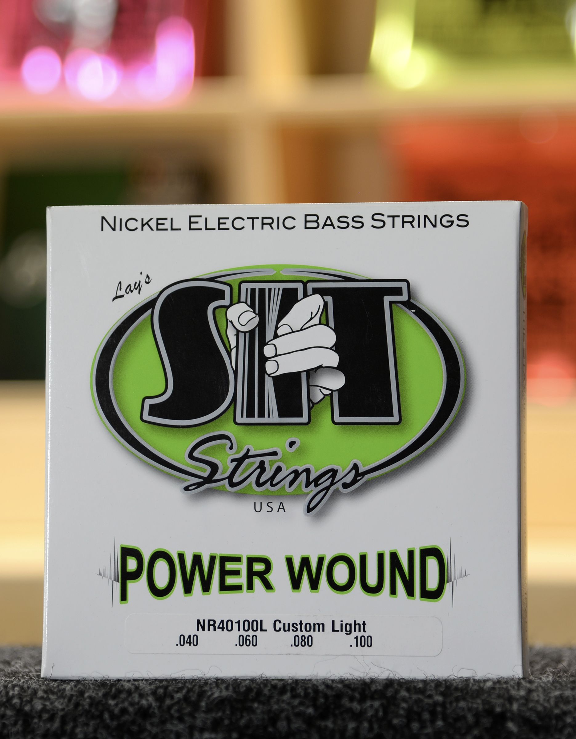 Струны для бас-гитары SIT NR40100L, Powerwound Nickel Custom Light, 40-100 - купить в "Гитарном Клубе"