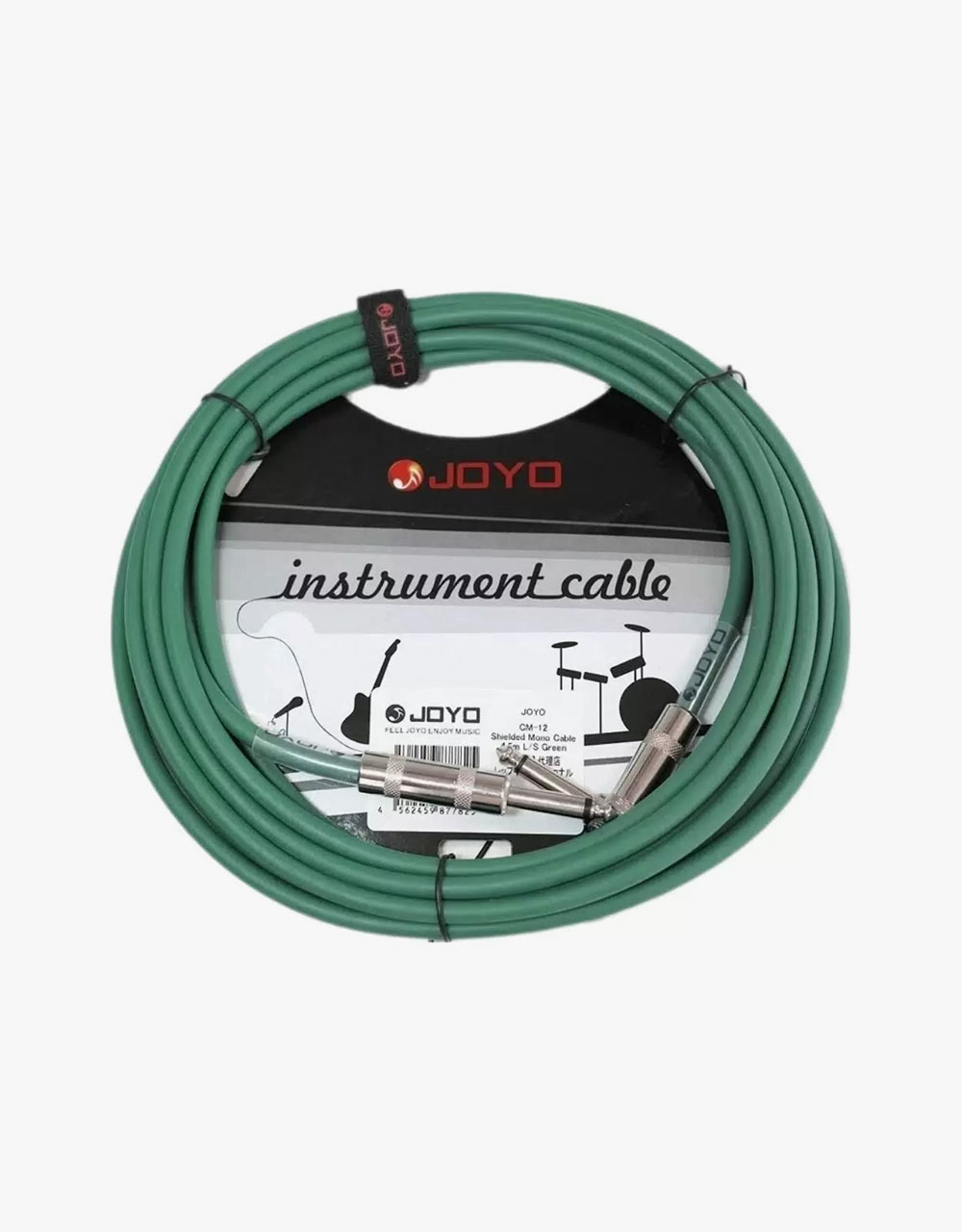 Инструментальный кабель JOYO CM-04 Cable Green - купить в "Гитарном Клубе"