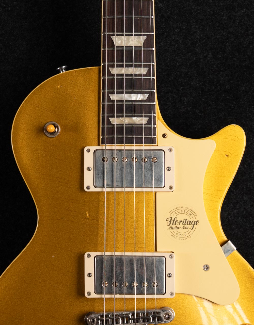 Электрогитара Heritage Factory Special H-150 Goldtop Stinger Artisan Aged - купить в "Гитарном Клубе"