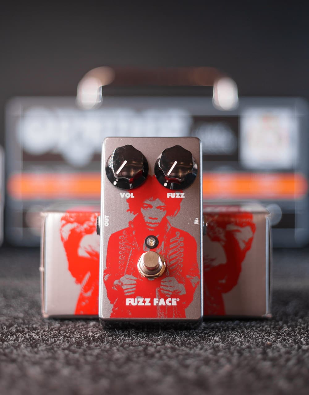 Гитарная педаль Dunlop MXR JHM5 Jimi Hendrix Fuzz Face - купить в "Гитарном Клубе"