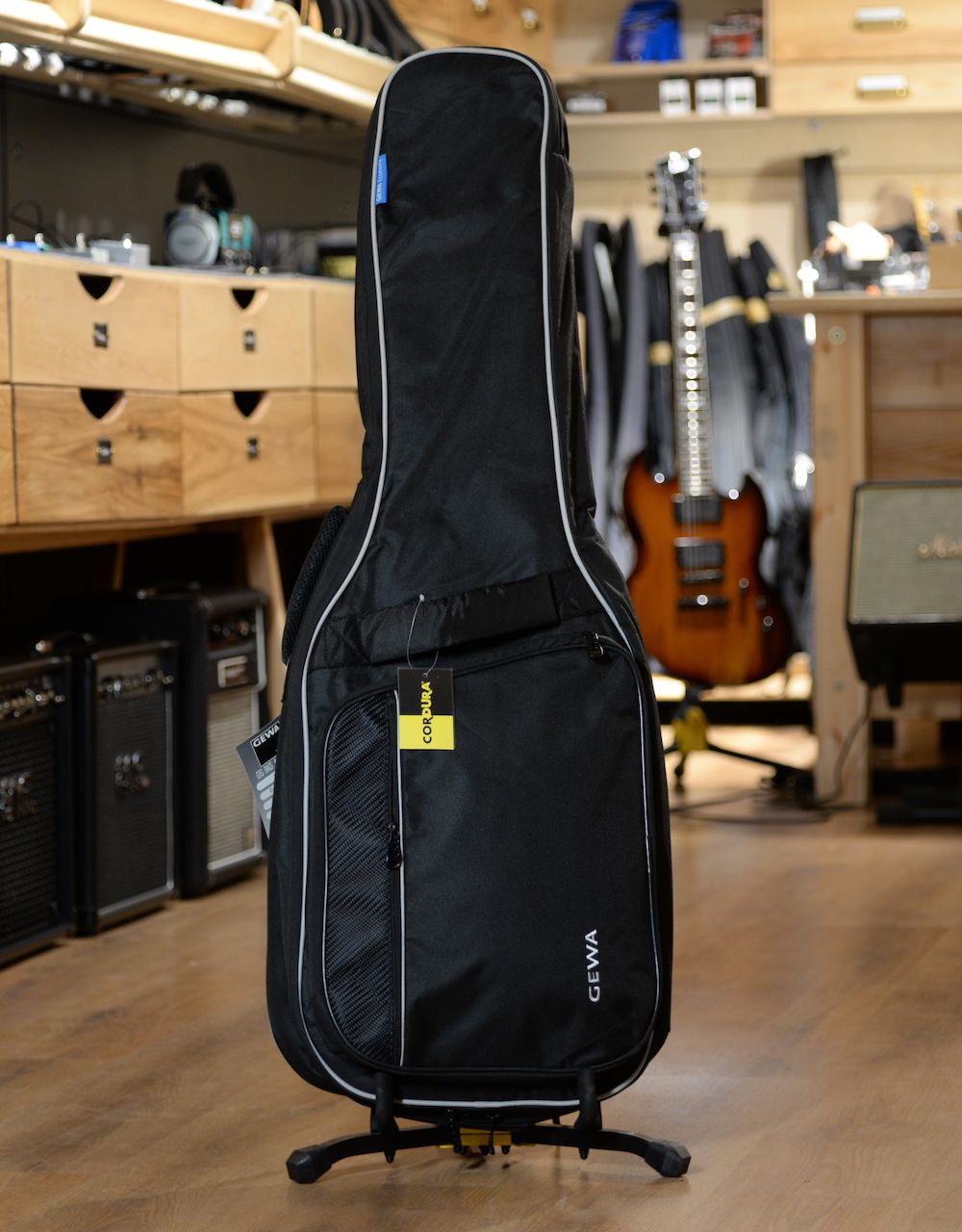 Чехол для электрогитары GEWA Economy 12 E-Guitar Black - купить в "Гитарном Клубе"