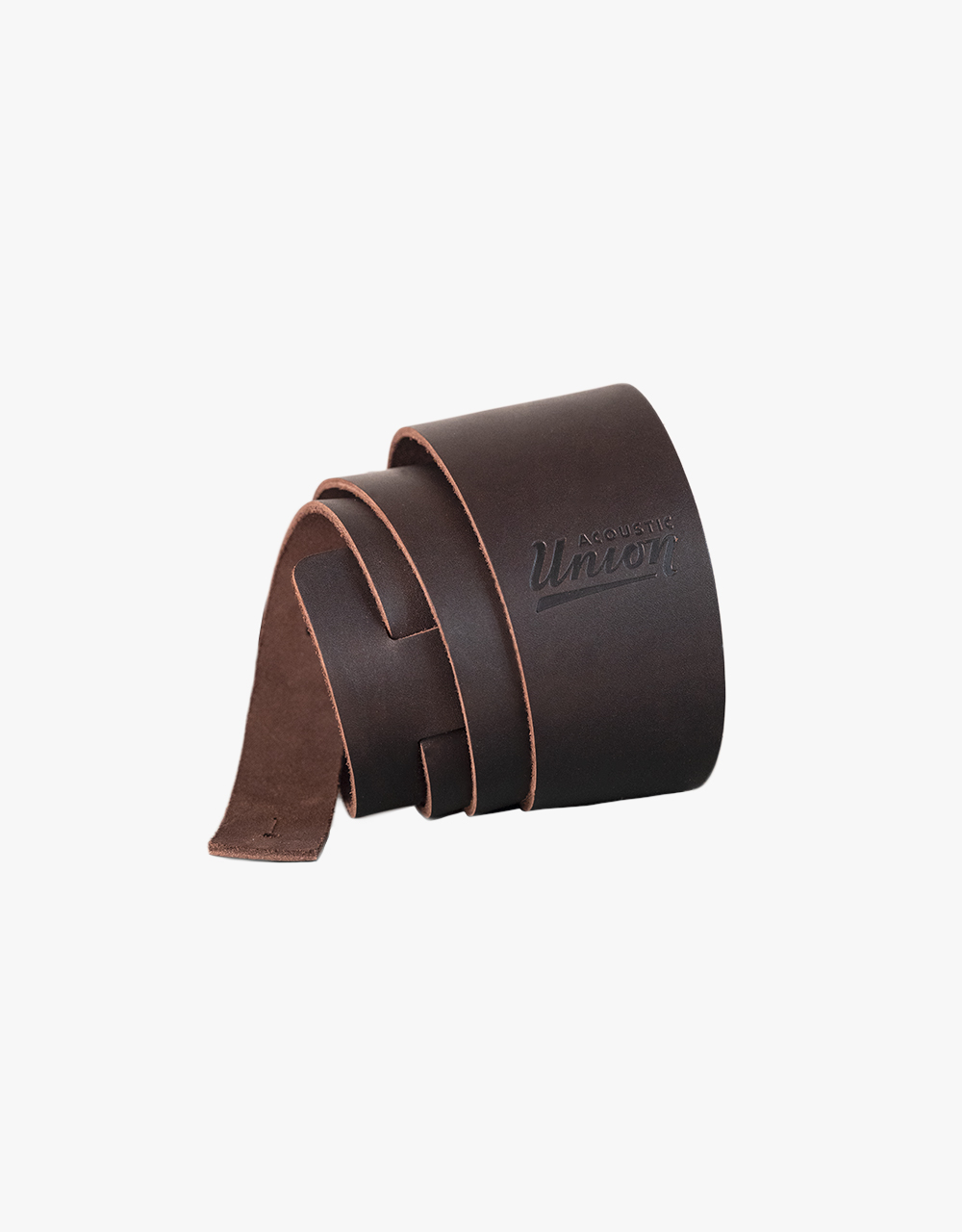 Ремень для гитары Acoustic Union Leather Classic 75, Brown - купить в "Гитарном Клубе"