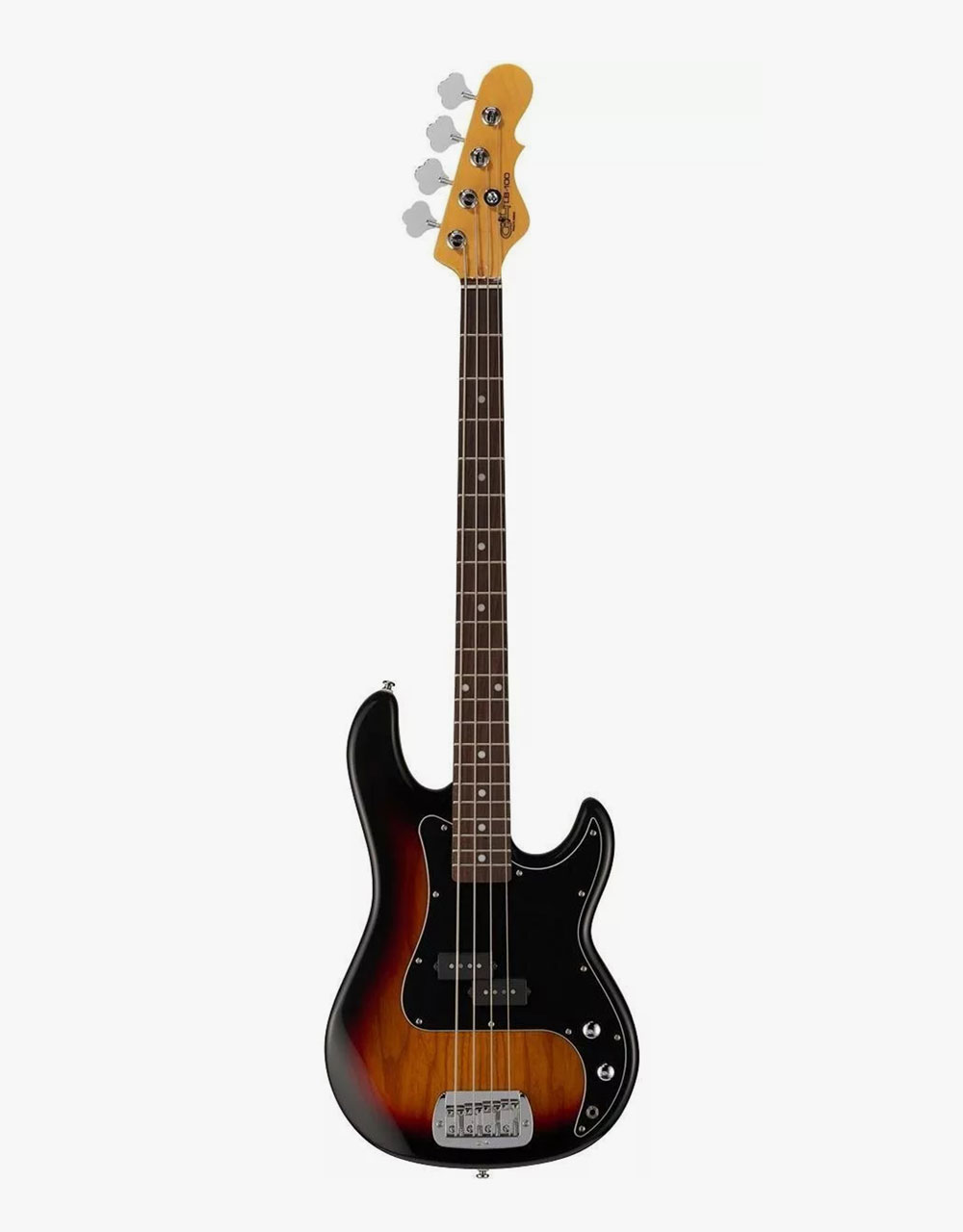 Бас-гитара G&L Tribute LB-100 3-Tone Sunburst Jatoba - купить в "Гитарном Клубе"