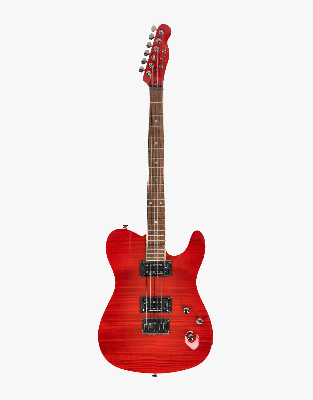 Электрогитара Fender Custom Shop Set Neck Telecaster Transparent Red, 1990 - купить в "Гитарном Клубе"