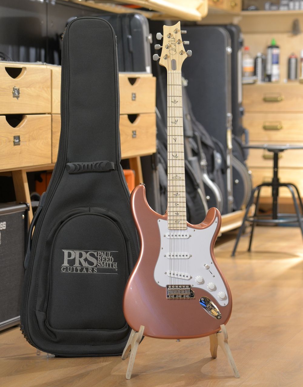 Электрогитара PRS JM SILVER SKY MIDNIGHT ROSE MAPLE - купить в "Гитарном Клубе"