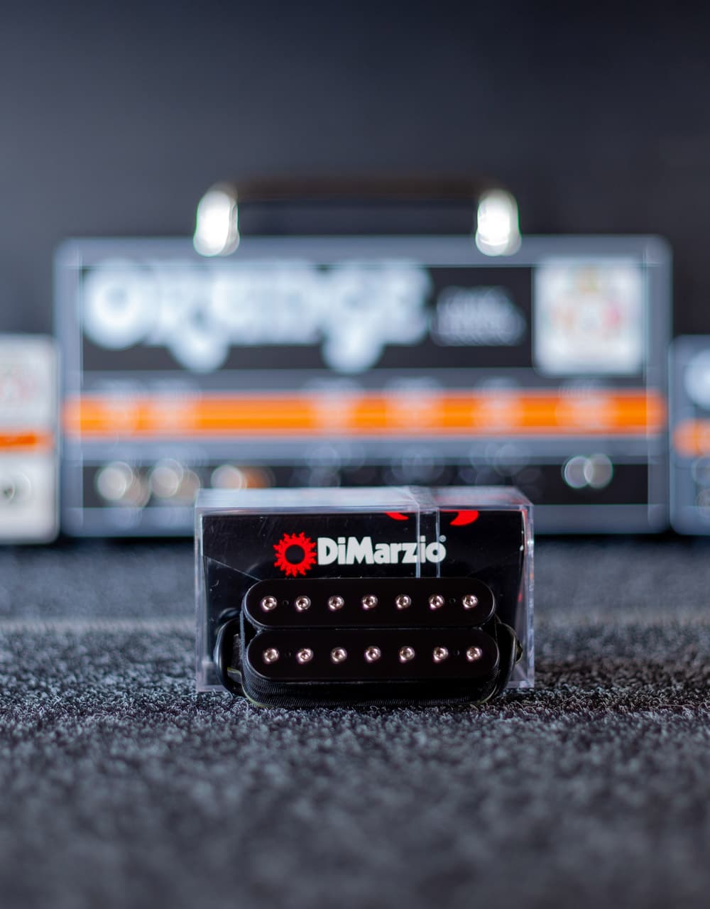 Гитарный звукосниматель 7-струнный DiMarzio DP712BK Super Distortion 7, Bridge - купить в "Гитарном Клубе"